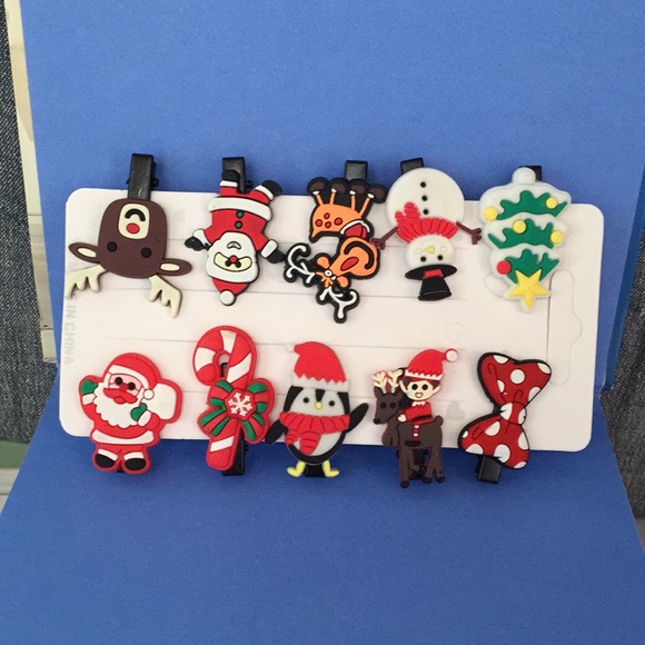 ๐50% OFF/3+...10pcs set Children's Christmas Hairclips - Picture 5 of 15